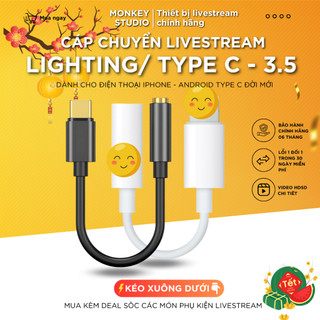 Cáp Chuyển Chỉ Live Dành Cho Thu Âm Livestream