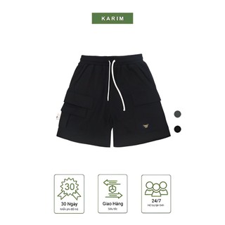 Quần short/ quần lửng thun túi hộp form trên đầu gối - shql04cn