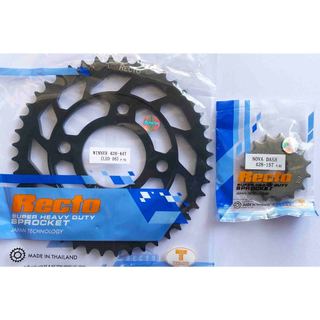 Nhông dĩa RECTO 15 43 tăng hậu cho Winner/ Winner X, tăng sức kéo cho Sonic 150