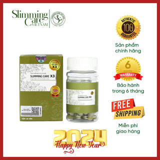 Thảo mộc giảm cân Slimming Care X3 - An Toàn tặng kèm detox