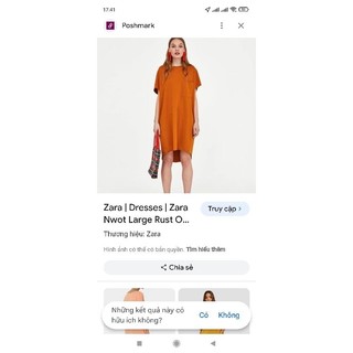 Đầm cotton Zara size SM