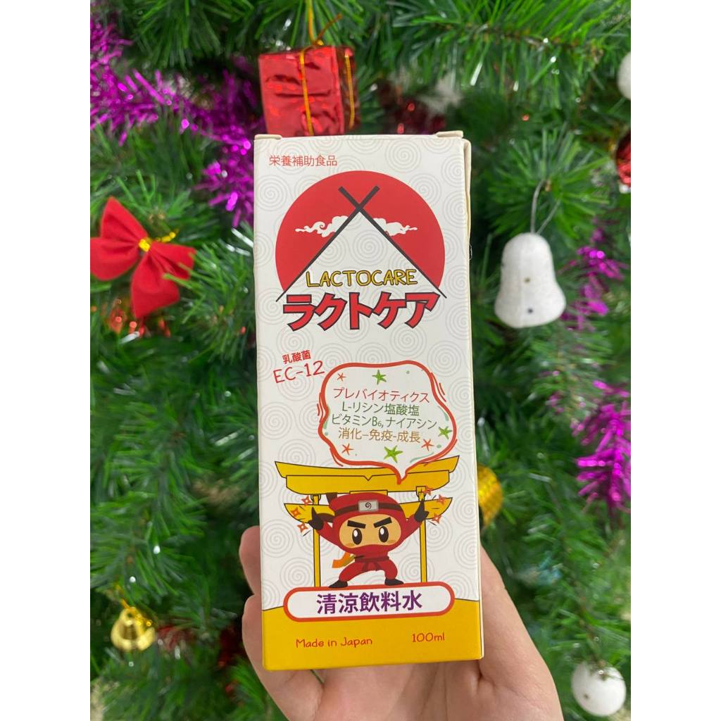 Siro Lactocare Nhật Bản 100ml vị sữa chua bổ sung 50 tỷ lợi khuẩn giúp cải thiện tiêu hóa, ăn ngon, tăng đề kháng