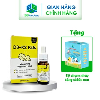 Vitamin D3K2 Kids Nhỏ Giọt Định Liều