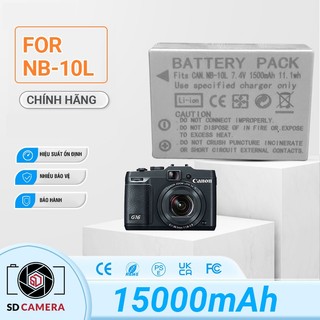 Pin nb-10l cho canon powershot g16 g15 g1x sx60 50 40 g16... pin nb 10l dung lượng cao