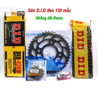 Sên DID đen 9 ly 120 mắc, Nhông dĩa Recto cho Winner/ Winner X