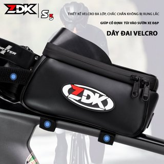 Túi xe đạp ZDK S5 đựng điện thoại cảm ứng, đồ dùng cá nhân, túi gắn sườn xe đạp thể thao thời trang