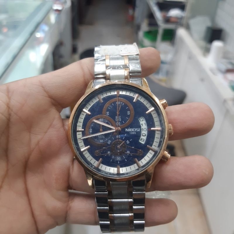 đồng hồ nam NIBOSI chính hãng bằng thép không gỉ