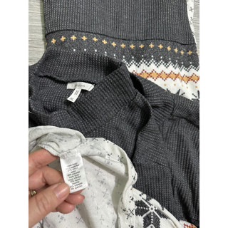 [BIG SIZE]Áo Thun Len Mỏng Mềm Hoạ Tiết