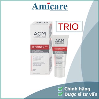 ✅[CHÍNH HÃNG] ACM Kem dưỡng ẩm, giảm mụn, mờ vết thâm Sebionex Trio Anti-Imperfection Soothing Cream 40ml