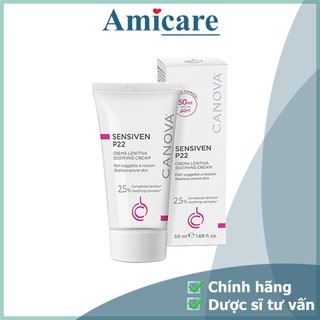 ✅  Canova Kem Làm Dịu Da, Dưỡng Ẩm Dành Cho Da Nhạy Cảm Sensiven P22 – Soothing Cream 50ml