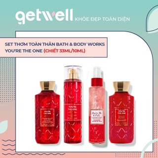 Mẫu thử Sản Phẩm Tắm Dưỡng Xịt Thơm Toàn Thân Bath & Body Works - YOU'RE THE ONE