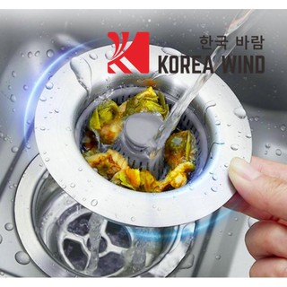 Lưới lọc rác ngăn mùi bồn rửa chén lõi nhấn, phụ kiện thoát nước bồn rửa chén