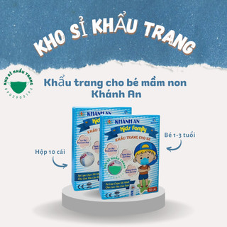 Hộp 10 cái khẩu trang 5D Khánh An dành cho bé mầm non