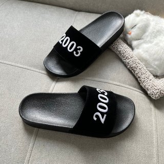 Dép năm sinh 2003 dép quai nỉ thêu