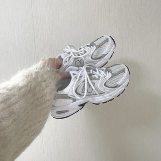 😘 [ HÀNG CHÍNH HÃNG CÓ SẴN ] Giày 𝑵𝒆𝒘 𝑩𝒂𝒍𝒂𝒏𝒄𝒆 530 WHITE LIGHT GRAY ( MR530AD ) - AUTHENTIC 100%