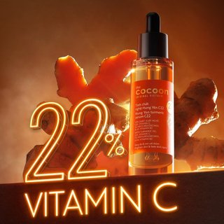 Tinh chất nghệ Hưng Yên C22 Cocoon (serum) 22% vitamin C sáng da, mờ thâm 30ml