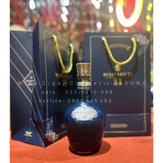 Túi giấy đựng r.ượu chivas 21yo