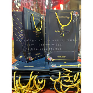 (35x23x15cm) TÚI GIẤY đựng R.ượu CHIVAS 21Yo