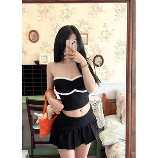 | sissy top | áo quây 2s cổ yếm.