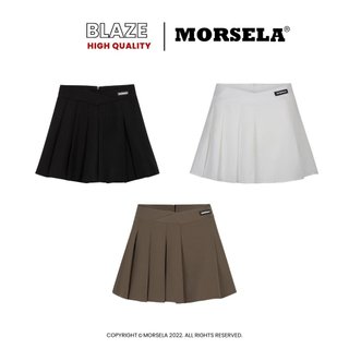 MORSELA® chính hãng - Chân váy xếp ly tennis BLAZE SKIRT dáng xòe ngắn kèm lót quần trong