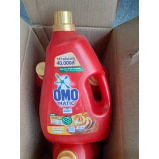 Nước giặt Omo Matic cửa trên chai 3.7kg