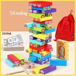 BỘ RÚT GỖ CAO CẤP HÌNH ĐỘNG VẬT  KÈM THẺ VÀ BÚA - Panda Toys