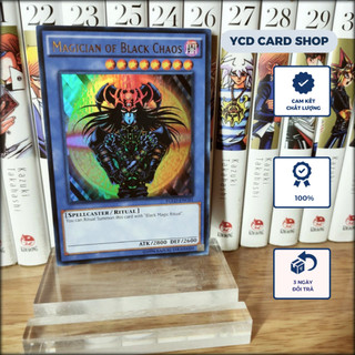 Thẻ bài Yugioh chính hãng Magician of Black Chaos - Ultra Rare