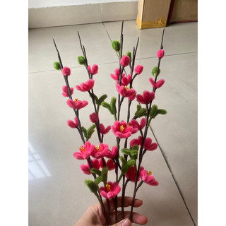 Combo cành đào + mai kẽm nhung