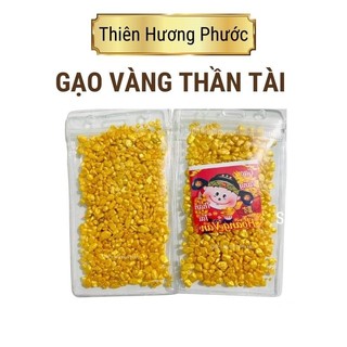 Gạo vàng thần tài hạt nhỏ lư nhang bát hương