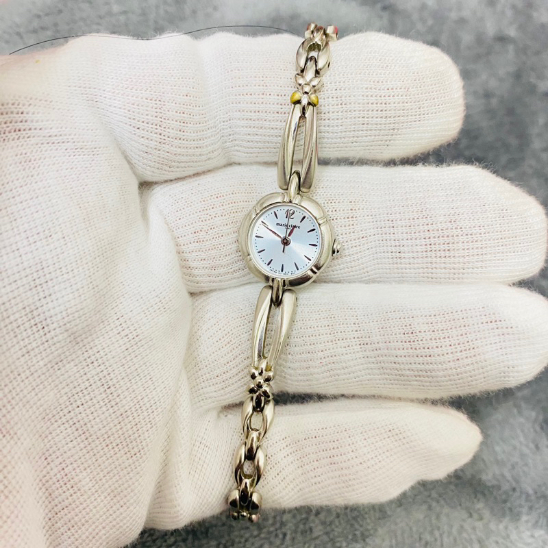 Đồng hồ nữ Marie Claire ( Orient Nhật Bản ) lắc nữ size 18mm dây khóa zin thép không rỉ độ mới cao 95%