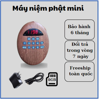 Máy Niệm Phật Mini Đeo Cổ Hình Giọt Nước Có Thẻ Nhớ 8GB 700 Bài  Phật Pháp