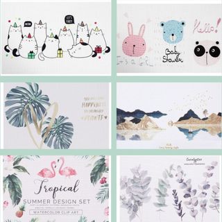 Tấm lót bàn ăn cách nhiệt họa tiết hoạt hình 30x45cm Nhà Xinh Decor miếng lót chén dĩa bàn ăn homestay