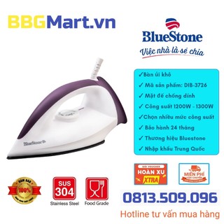 Bàn ủi khô bluestone dib-3726 1100-1300w