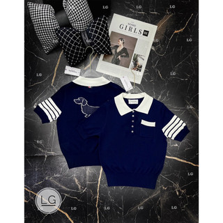 Áo len polo cộc mtg Thom.B QCCC