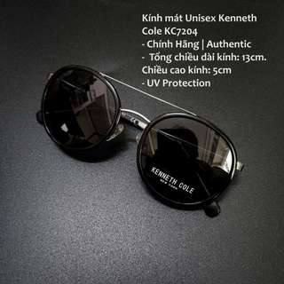 Chính hãng Mỹ - Kính mát trời trang Unisex Kenneth Cole KC7204 dáng tròn