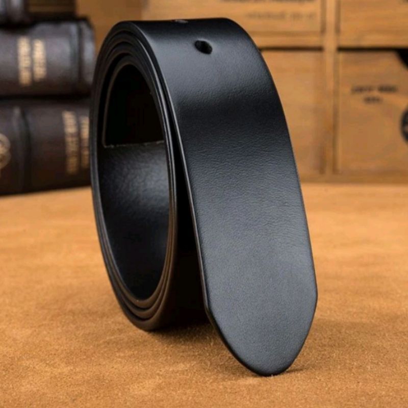 Thắt Lưng Dây Nịt Nam Cao Dây Da Thay Thế không Mặt Dùng cho Mặt khoá tăng bản 3.4cm bảo hành 24Tháng