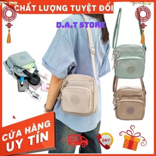 Túi đeo chéo kipling kl2006 vải cao cấp, đi chơi, đi làm, kt 20x16x7 cm