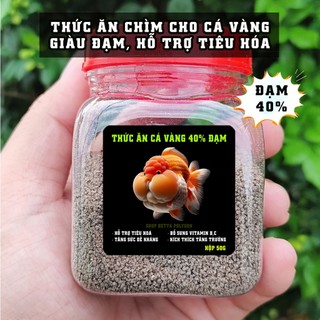 Cám chìm cá vàng (Goldfish) thức dinh dưỡng hỗ trợ tiêu hoá bổ sung nhiều vitamin | Cám Mỹ 42% đạm