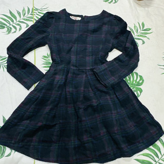 Đầm caro nữ ,ráng xòe tay dài chất đẹp size S