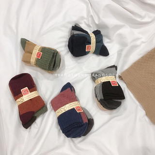 Tất len mịn cao cổ (set 2 đôi)