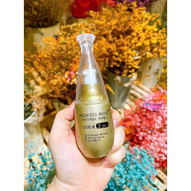 Serum 3in1 Princess White Trắng Da Chống Lão Hóa Da
