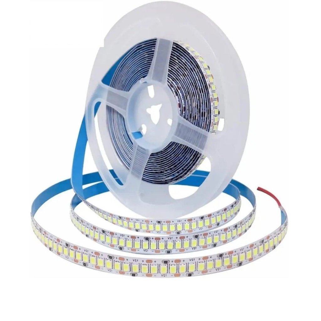 5m Led dây 12v 2835, 240 chip led/m có sẵn keo dán siêu sáng ,chip led Hàn Quốc siêu bền cho mọi công trình nội thất
