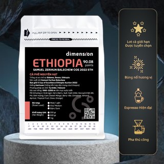 Cà phê đạt giải 5 coe 2022 từ ethiopia do pour over 100gr / 200gr / 500gr