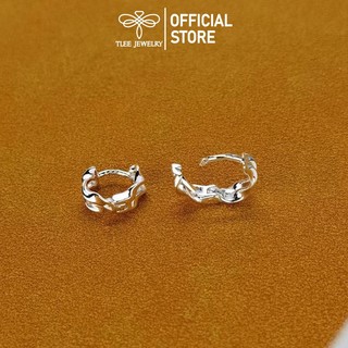  Khuyên tai bạc nữ TLEE bông tai tròn kép nhiều size cá tính TLEE JEWELRY B0496 