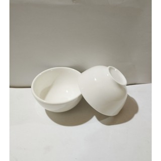 Chén chấm sứ trắng 3.5''