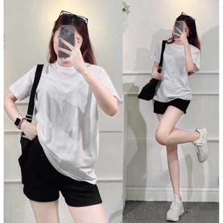 ÁO THUN GIẤY CỔ TRÒN TRƠN