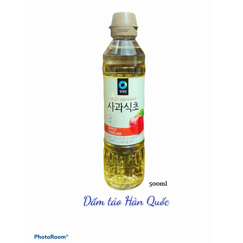 Dấm táo hàn quốc 500ml