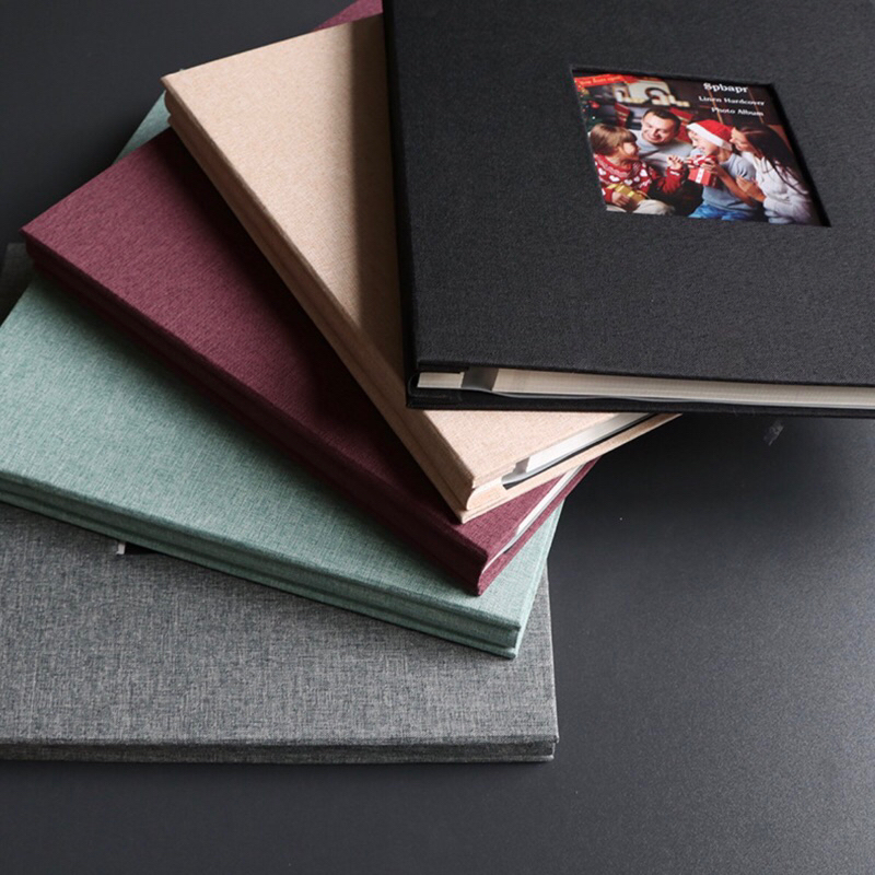 Album ảnh dán SIZE TO bìa vải bố dán ảnh nhiều kích thước 9x12, 10x15, 13x18, 15x21, 20x25