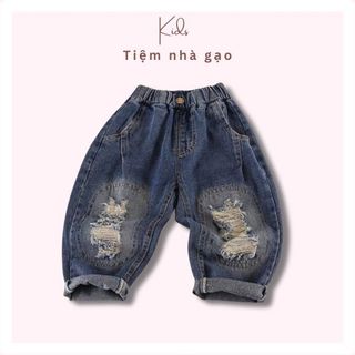 Quần bò rách cho bé phong cách Hàn Quốc hàng siêu đẹp R1