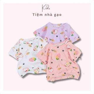 Áo phông cho bé 7 - 17kg hàng QC chất cotton thấm hút mồ hôi A4